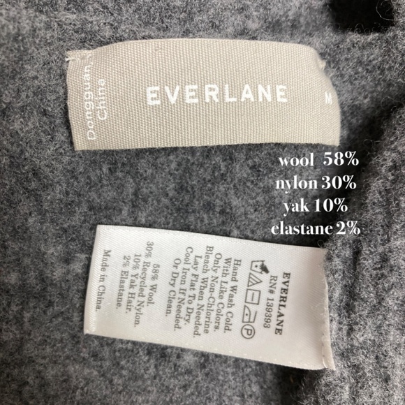 Everlane S vest top tank cropped gray wool blend sleeveless pullover - Picture 5 of 8